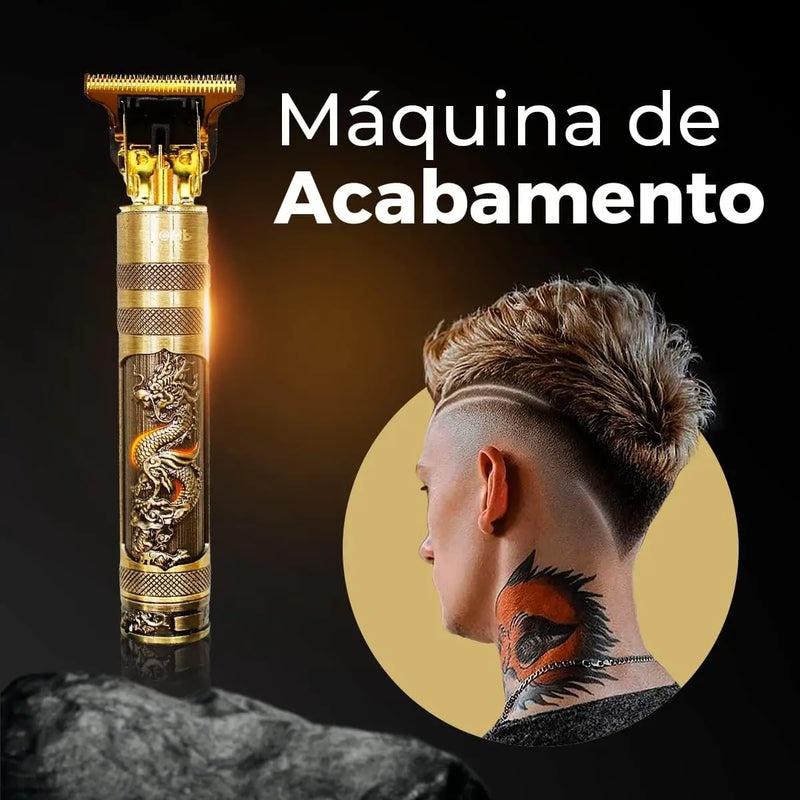 Máquina profissional de Acabamento sem Fio, Barba, Cabelo e Pezinho