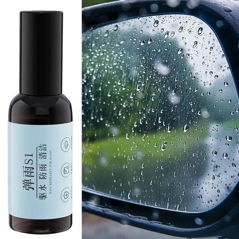 Carro Vidro Anti-Neblina Agente À Prova de Chuva Anti-Chuva Líquido 50ml Espelhos de Pára-brisas Repelente de Água Revestimento Anti-Chuva Para Óculos de Natação